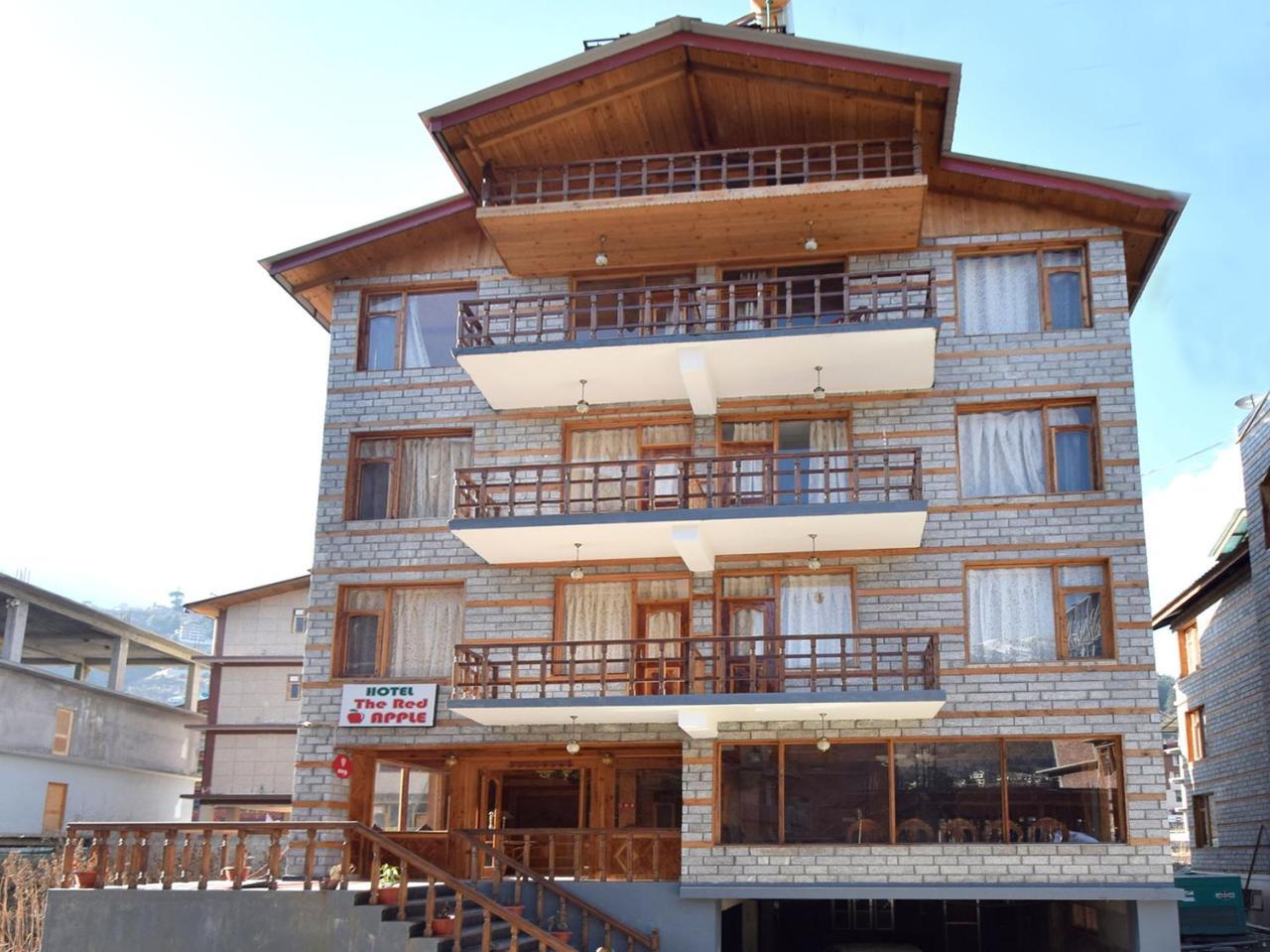 Oyo 10255 Hotel Red Apple Manāli Esterno foto